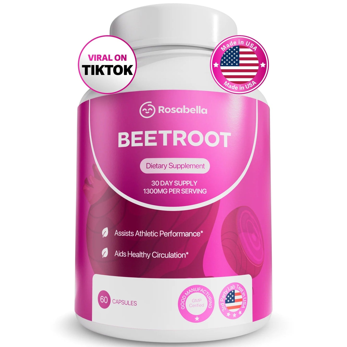 Beetroot 60 Cáps – Presión Arterial Saludable y Circulación Natural 🌿
