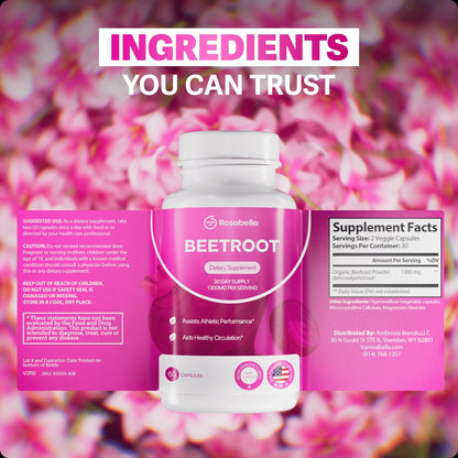 Beetroot 60 Cáps – Presión Arterial Saludable y Circulación Natural 🌿