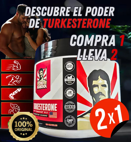OFERTA 2x1 Turkesterona - Aumenta tu Rendimiento en la C4ma