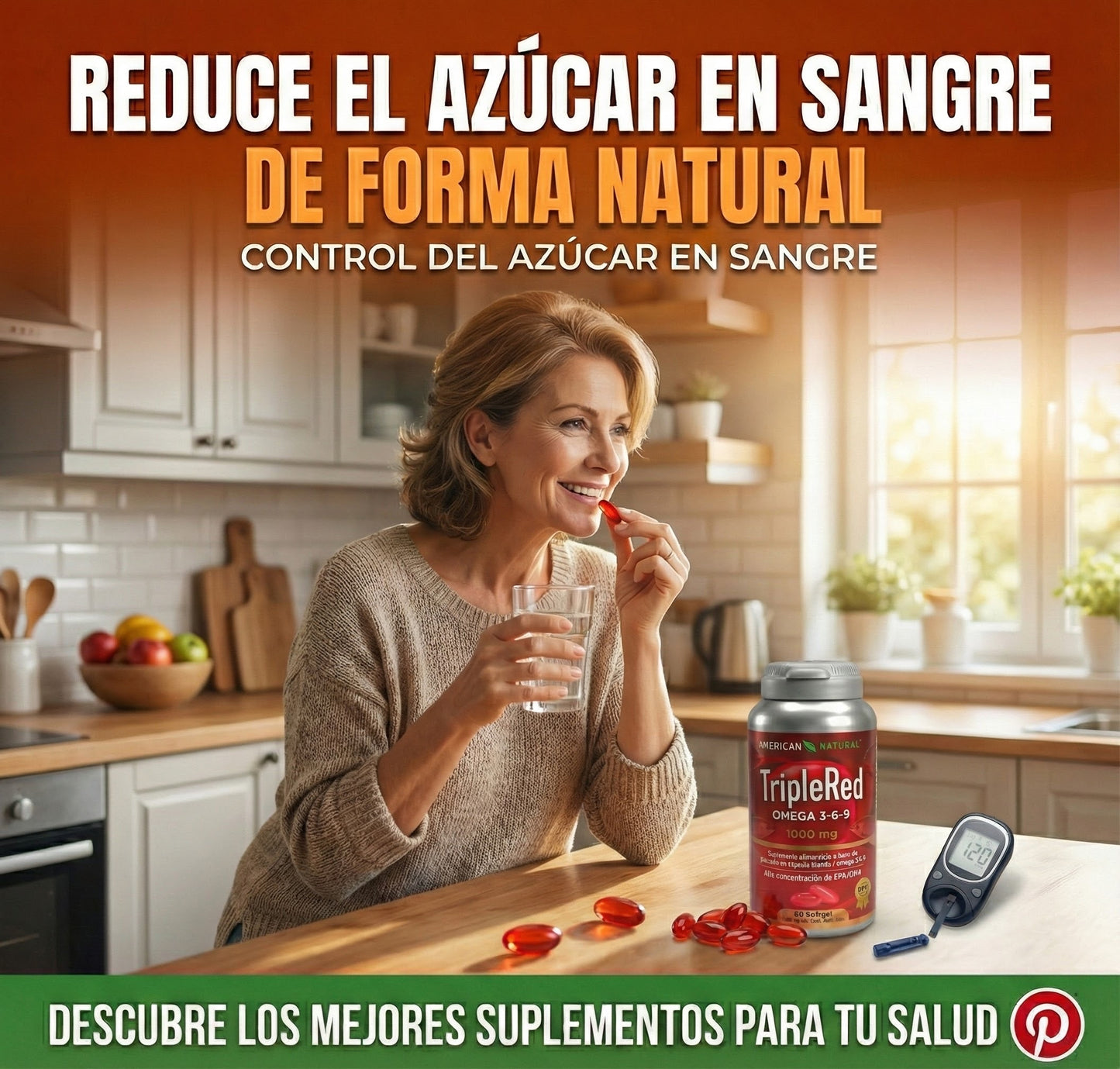 TripleRed Previene varices y mala circulación, con omega 3-6-9