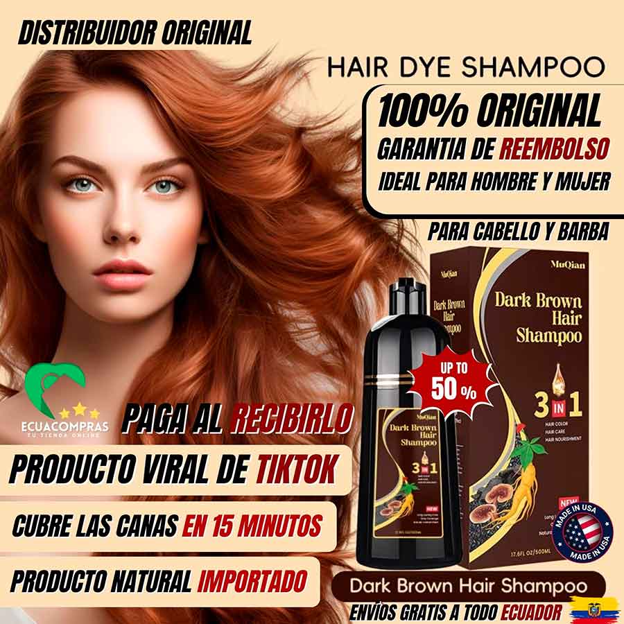 SHAMPOO 3 IN 1 CUBRE CANAS 100% ORIGINAL