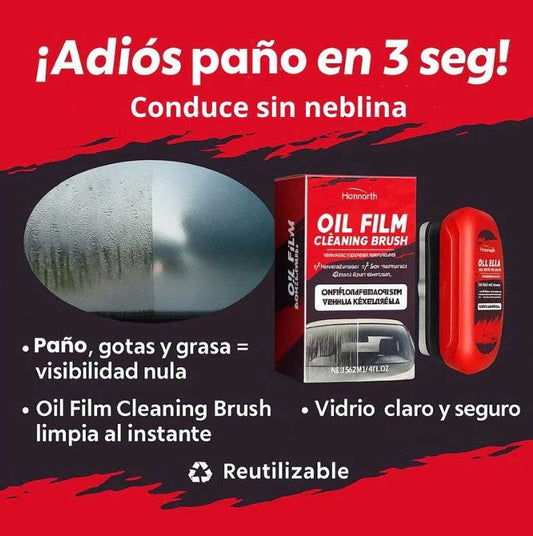 Cepillo-FilmPro® - ¡Dile adiós al vidrio grasoso!