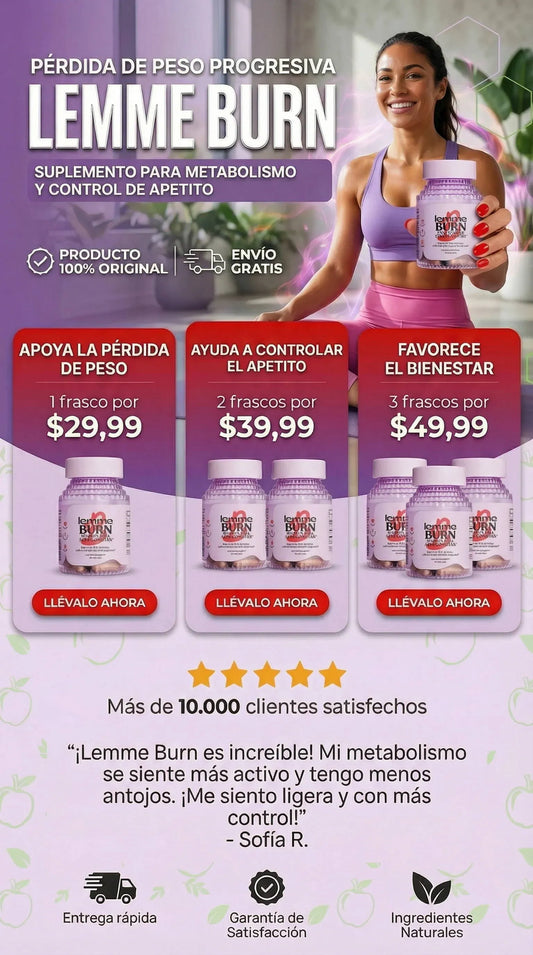 Lemme Burn Adios a la grasa localizada