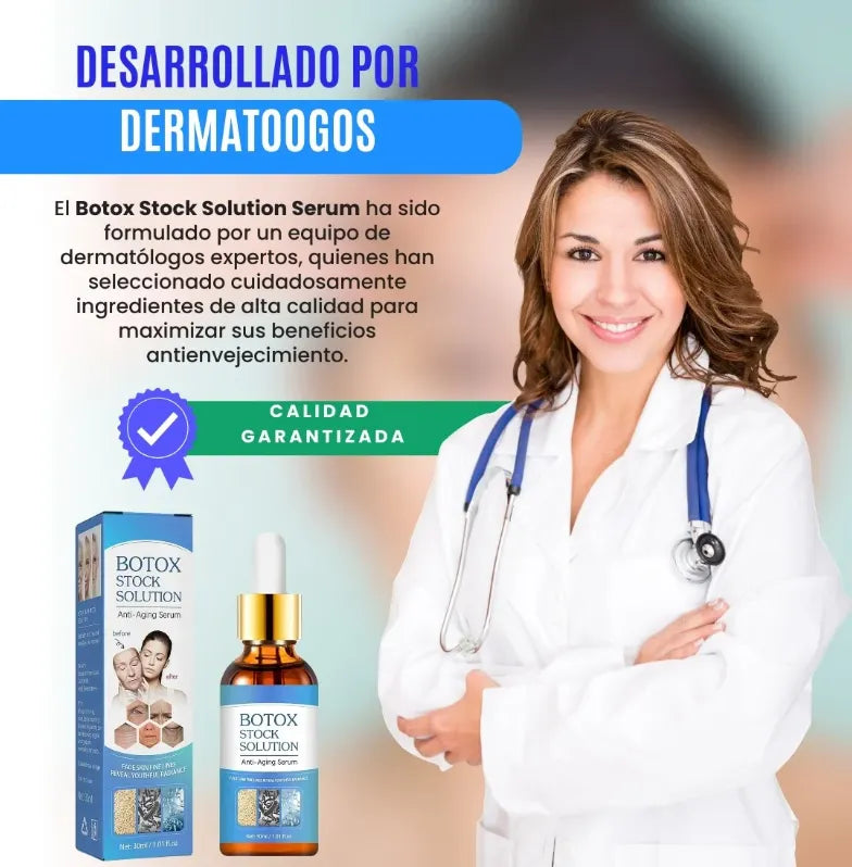 Botox Stock Solution Suero antiarrugas